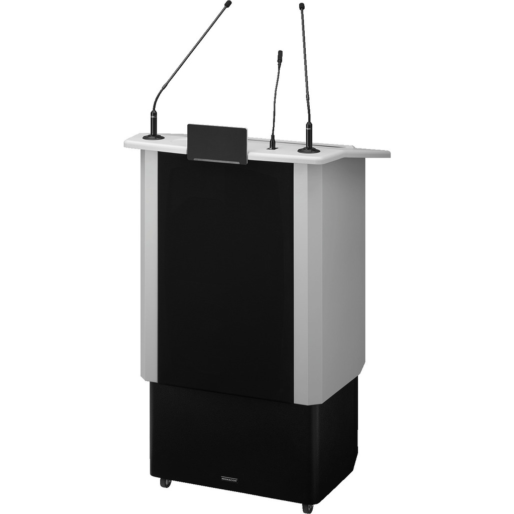 Professionel Talerstol Med Lydsystem Speech-500 Gr Chrome Finish