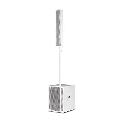 Rcf Evox12 Højttaler System   Aktiv Sub     Passiv Top  Hvid