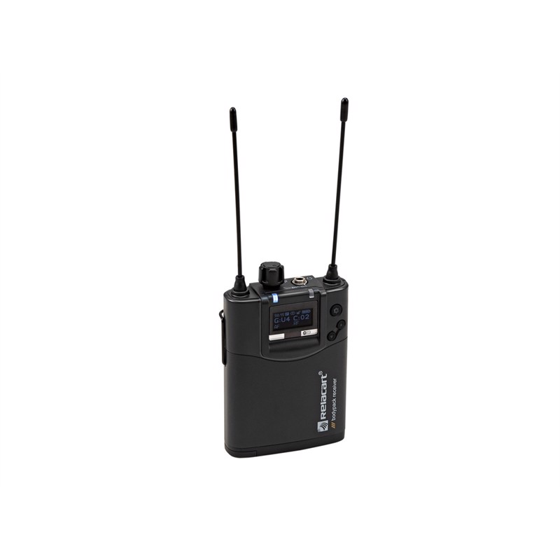 Relacart Pm-320r In-ear Bodypack Receiver 626-668 Mhz
