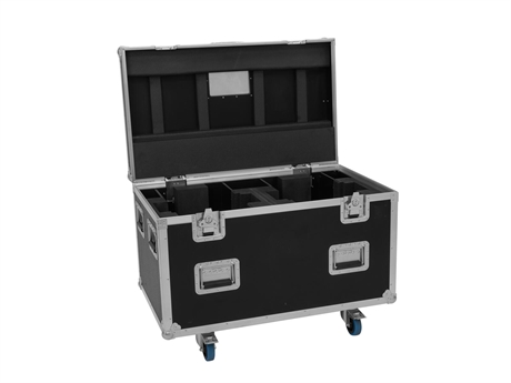Roadinger Flightcase Highline 2x Dmh-380 With Wheels