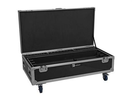 Roadinger Flightcase 8x Akku Ip Pixel Tube 360â  Pro Crmx With Charging Function And Wheels