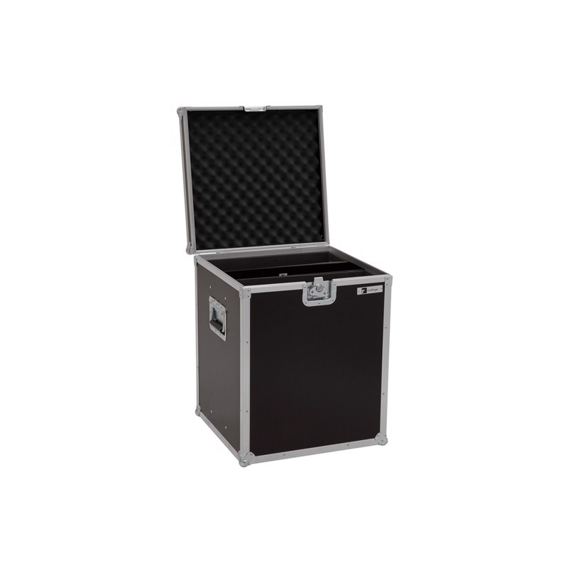 Roadinger Flightcase 2x Audience Blinder 4x100w Led Cob Cw Ww