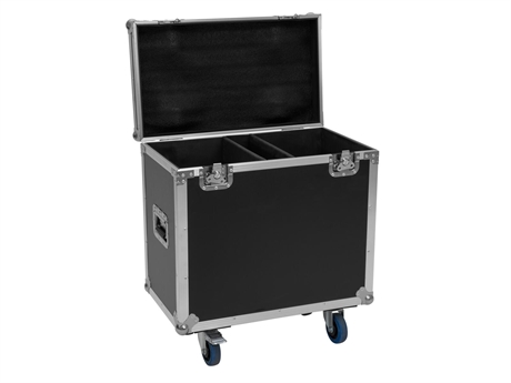 Roadinger Flightcase 2x Ip Tmh-h420 With Wheels