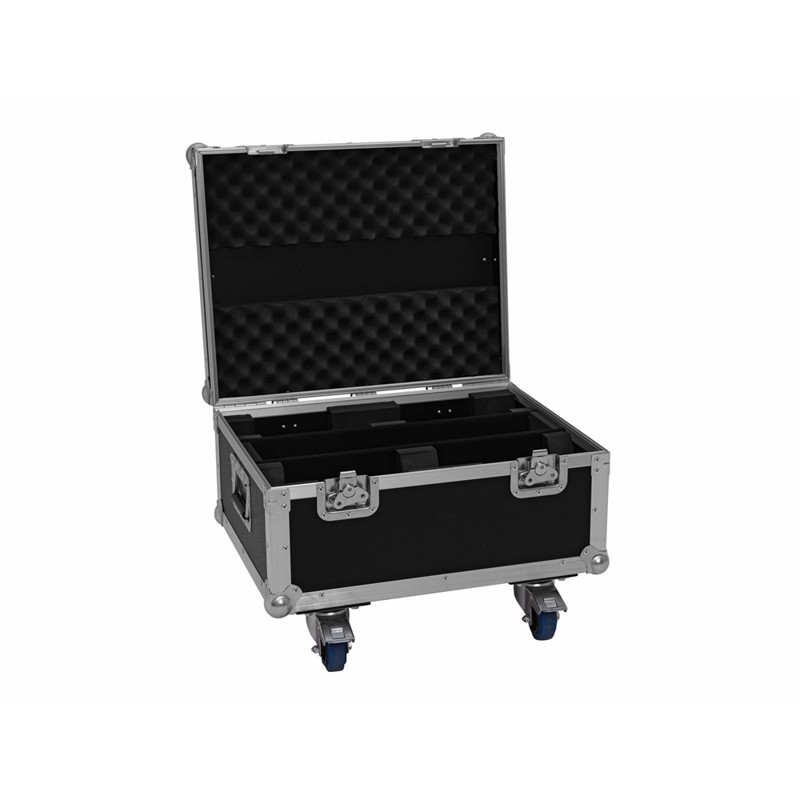 Roadinger Flightcase 4x Led Cls-  Qcl Rgb Ww 9x7w