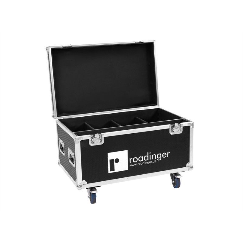 Roadinger Flightcase 4x Led Ip Atmo Blinder