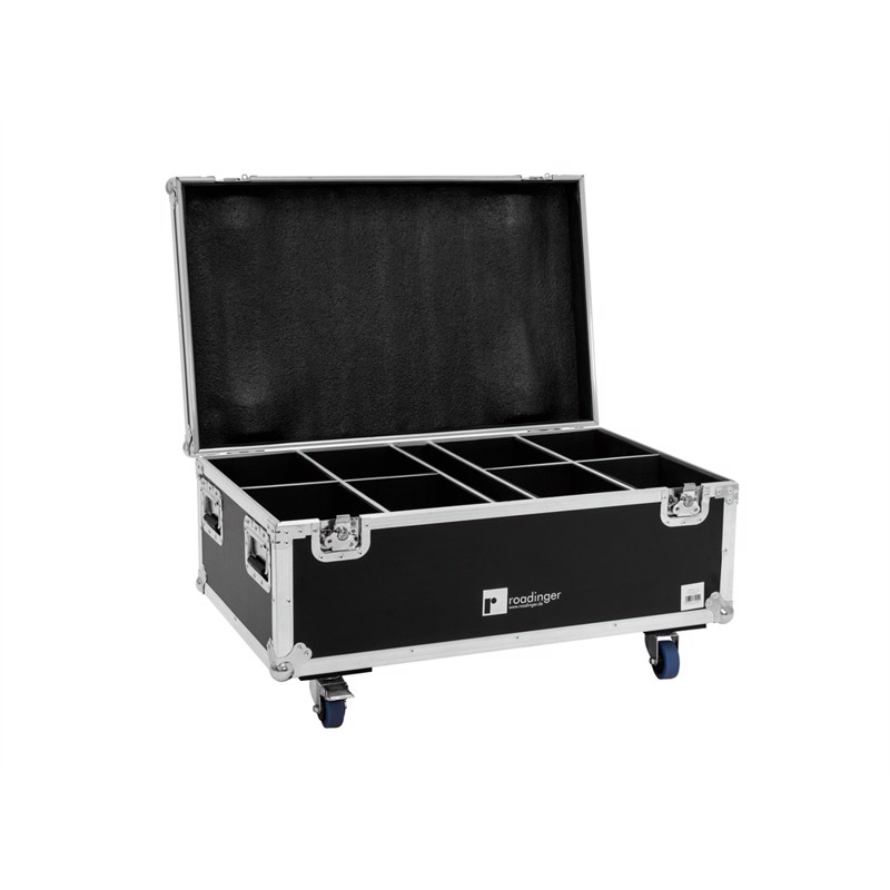 Roadinger Flightcase 8x Led Ip Par 7x10w Rgbl