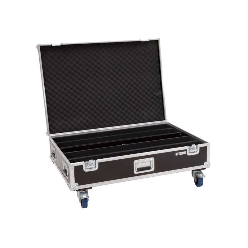 Roadinger Flightcase 4x Led Ip  -pix   Qcl  -pix 12 Hcl With Wheels
