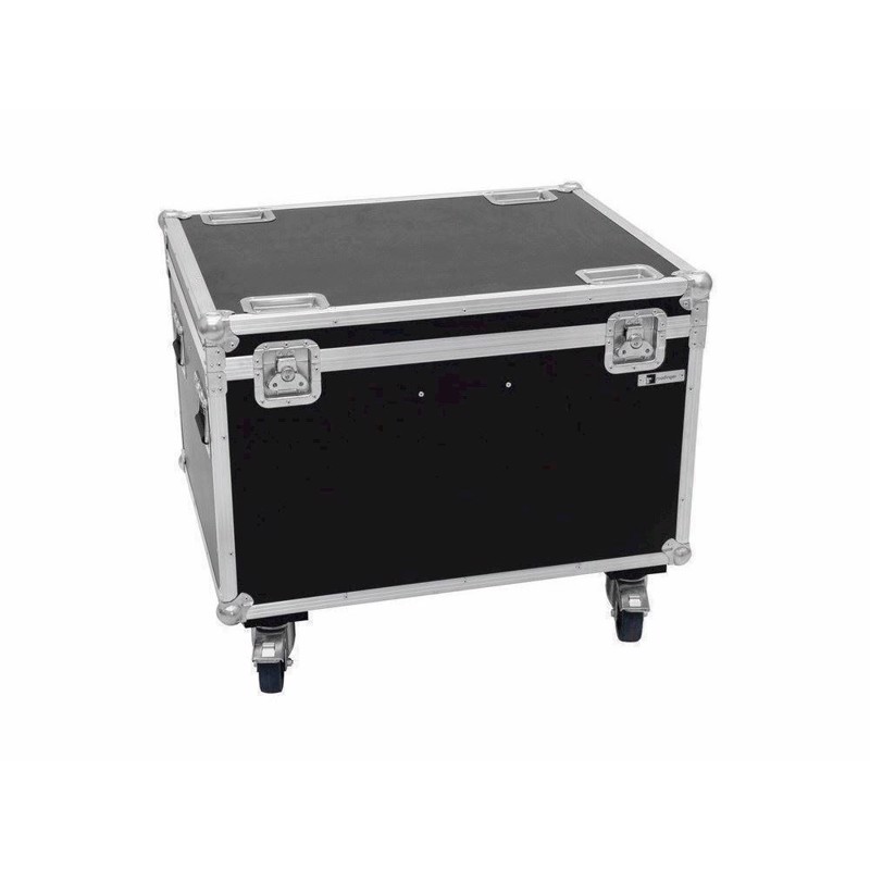 Roadinger Flightcase 4x Led Tha-100f Tha-120pc With Wheels
