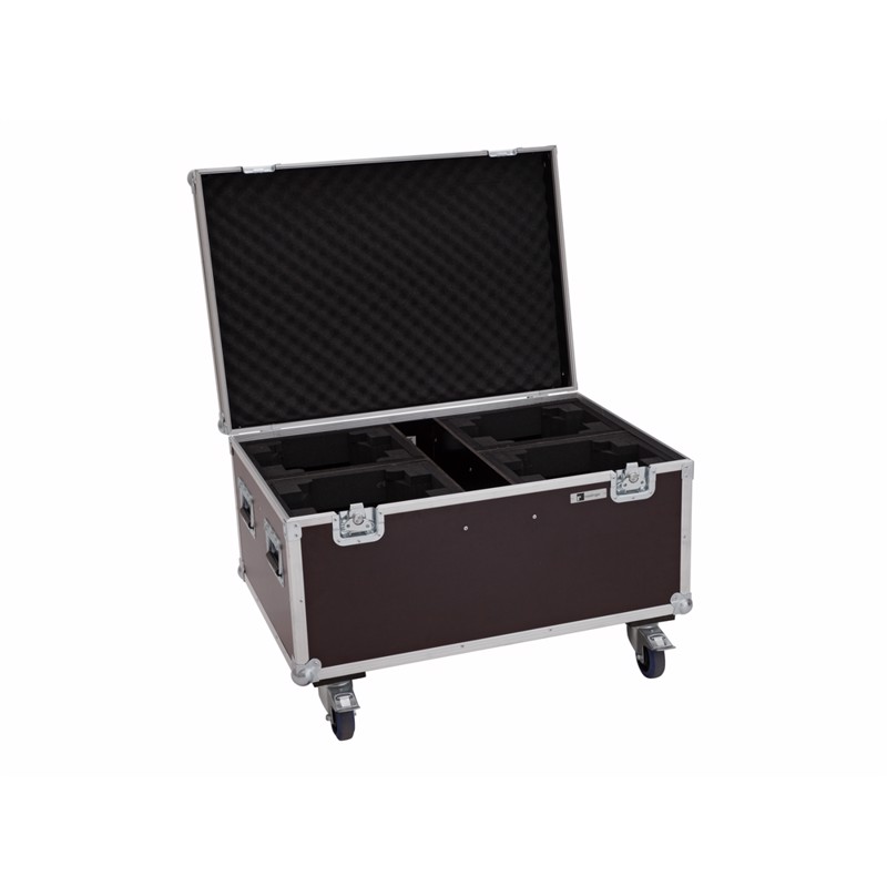 Roadinger Flightcase 4x Led Tmh-x4
