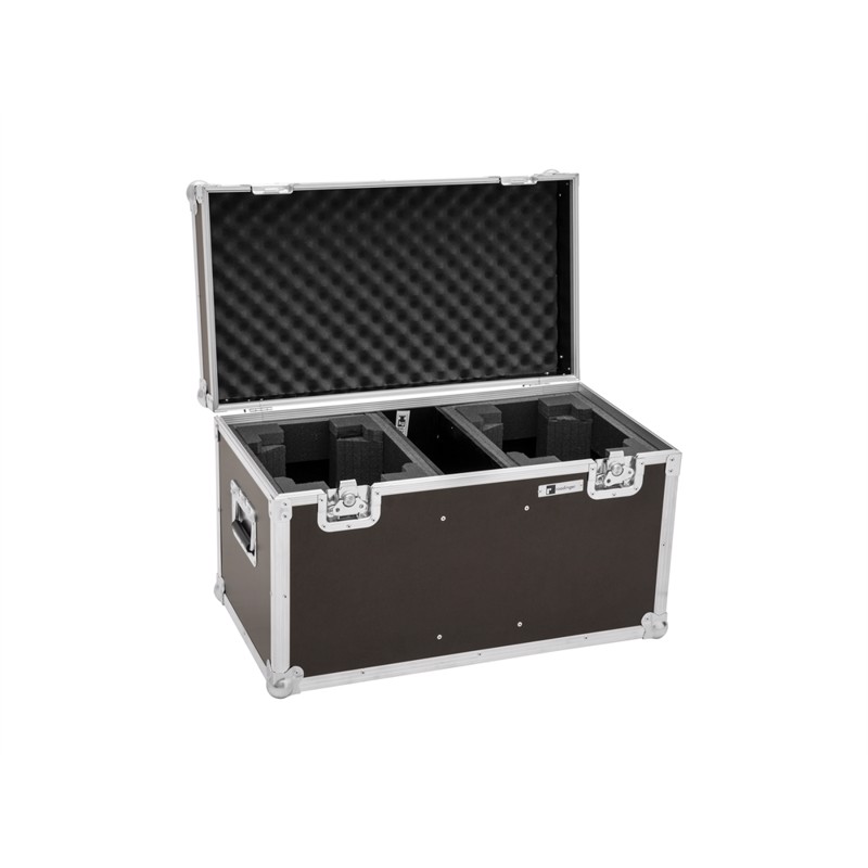 Roadinger Flightcase 2x Led Tmh-x4
