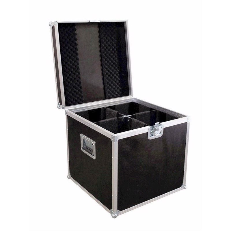 Roadinger Flightcase 4x Par-64 Spot Long