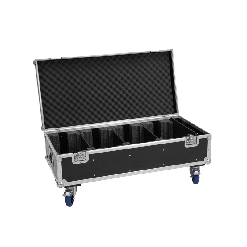 Roadinger Flightcase 4x Pll-576 Cw Ww With Wheels