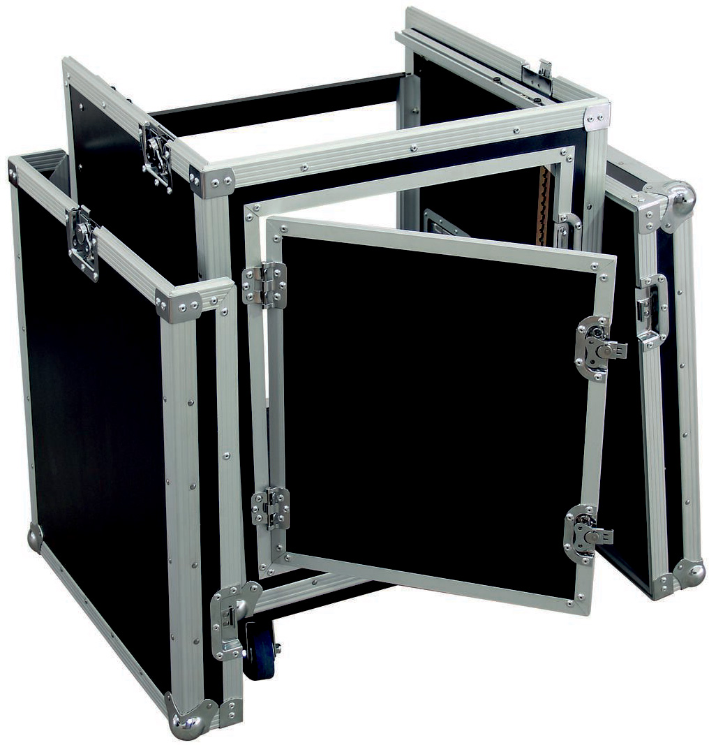 Roadinger Kombi Rack Med Hjul 10unit Lodret   10unit Vandret
