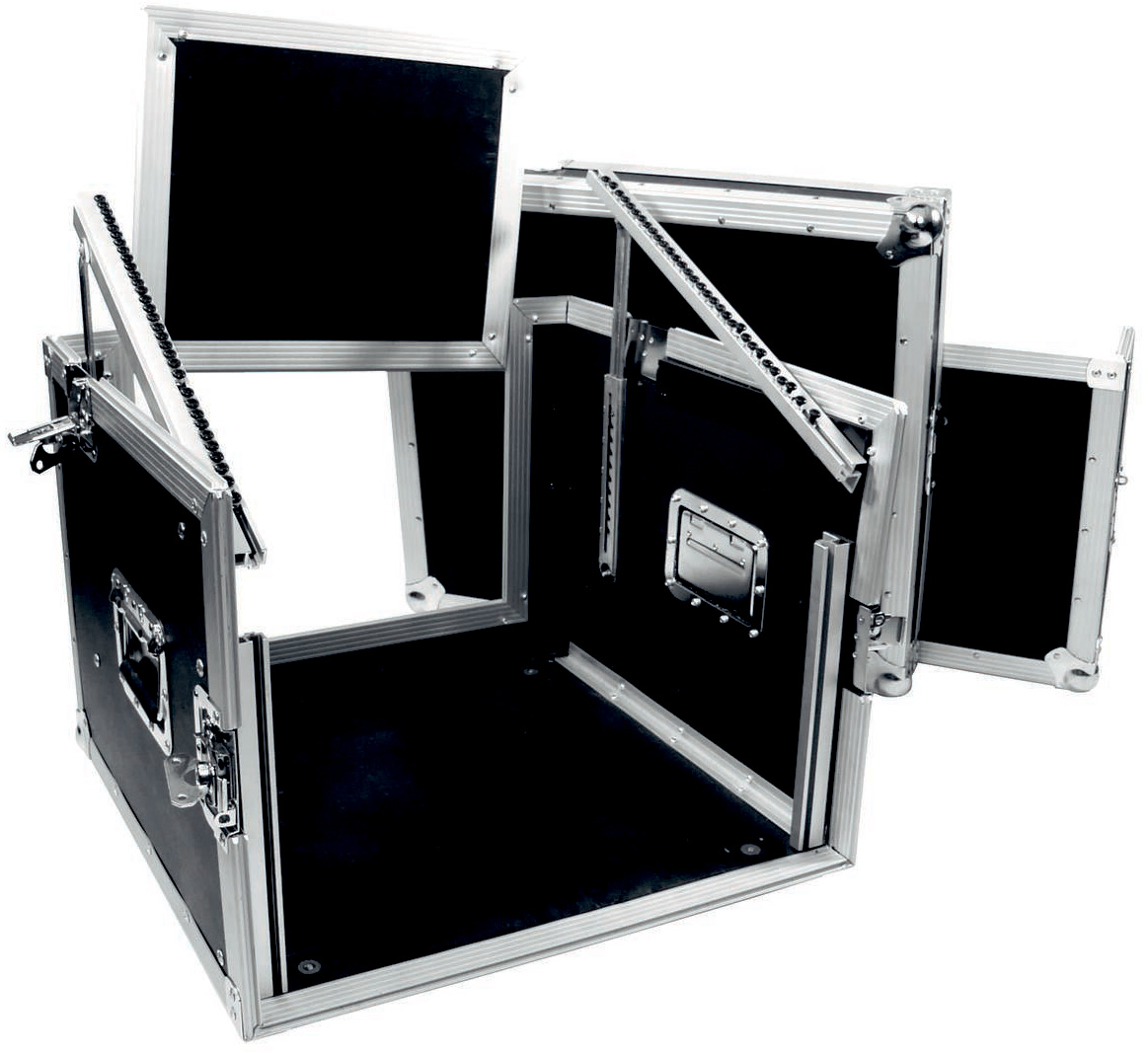 Roadinger Kombi Rack 6unit Lodret   10unit Vandret