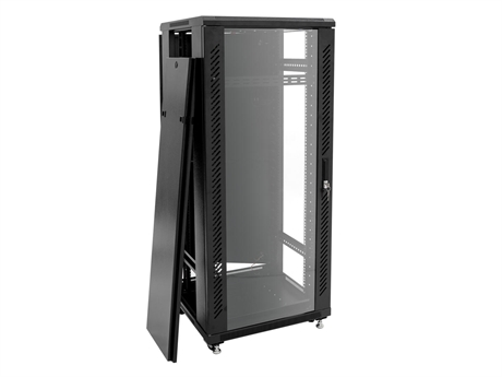 Roadinger Ssc-24 Steel Cabinet With Glass Door 24u