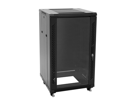 Roadinger Ssc-16 Steel Cabinet With Glass Door 16u