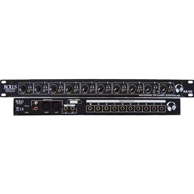 Rolls Ra102 Headphone Amplifier 10 Channels
