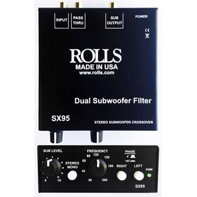 Rolls Sx95 Stereo Subwoofer Crossover