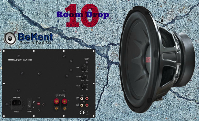 Room Drop 10 Subwoofer Kit: 112db Dyb Bas Diy   Simpelt Design