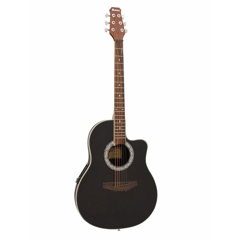 Roundback Guitar  Dimavery Rb-300  Sort