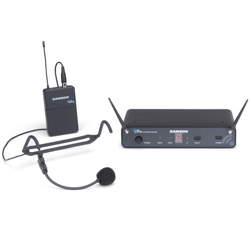 Samson Concert 88 Headset-     Modtager Og Beltpacksender Med Hs5 Headsetmikrofon