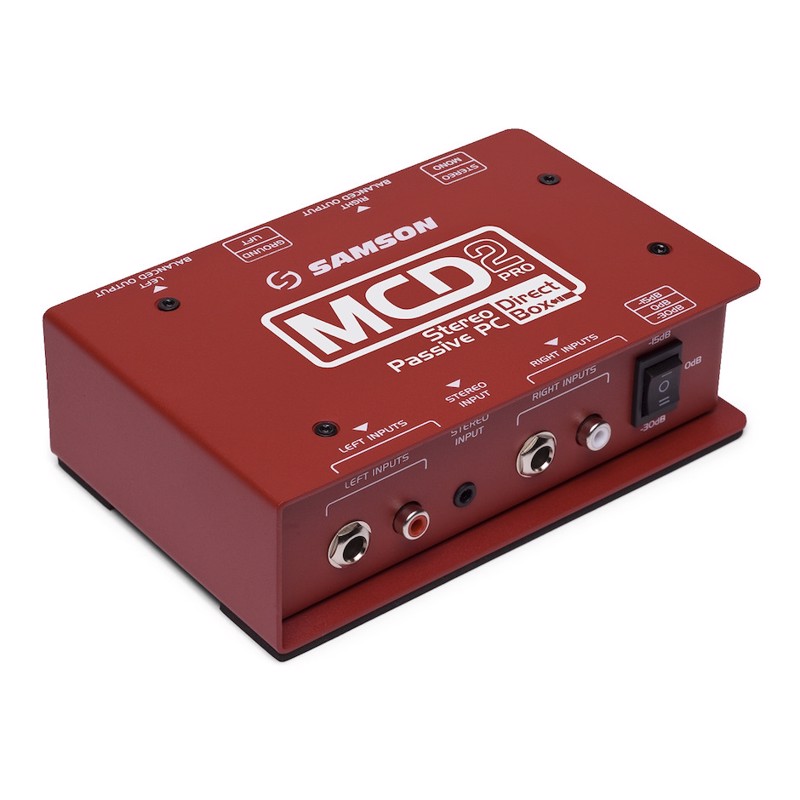Samson  -max Mcd2pro  Stereo Passive Pc Direct Box