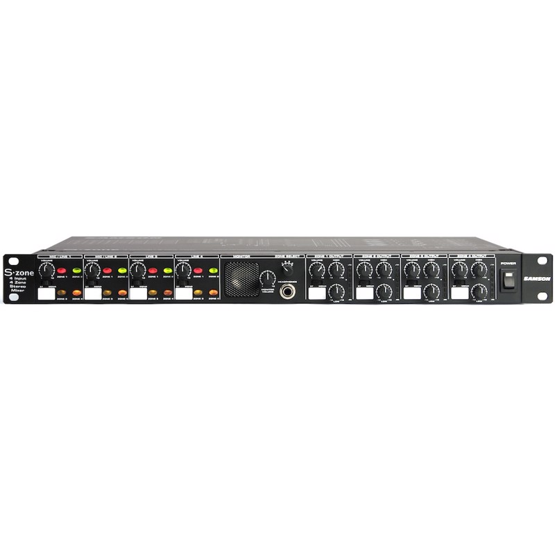 Samson  -zone   -kanals Installationsmixer Med   Stereo Zoner