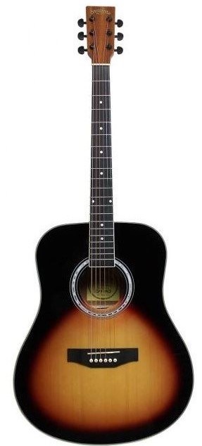 Santana La-90-v2 Western Guitar  Sunburst