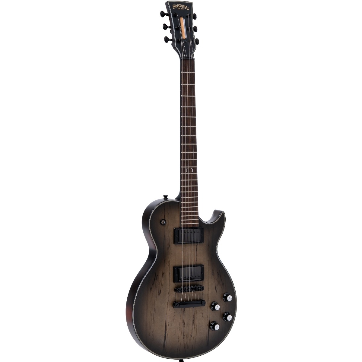 Santana Serpens Deluxe Limited Run Bks El-guitar Black Satin