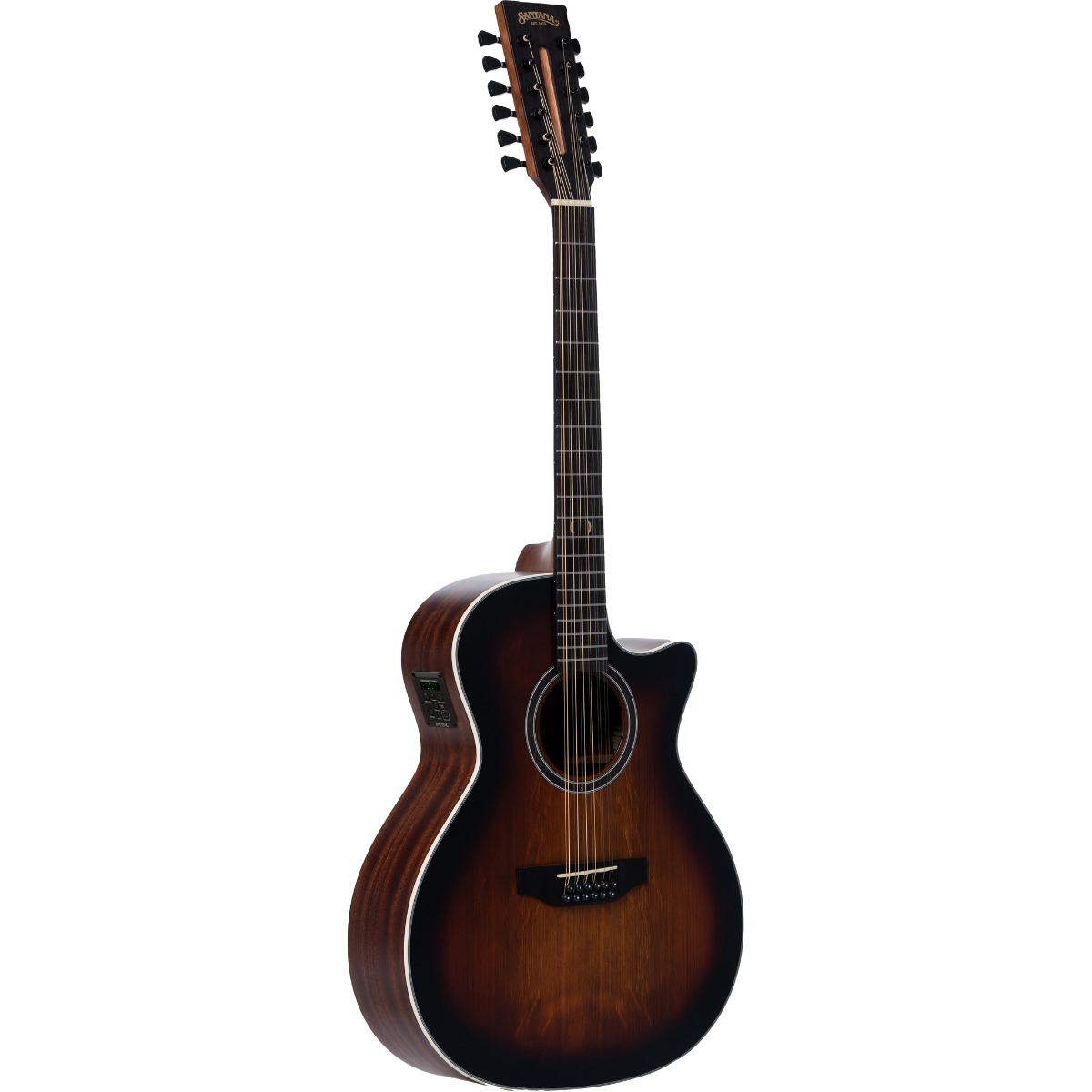 Santana Superb G94s-12 Brs Western-guitar  12-strenget Brown Burst