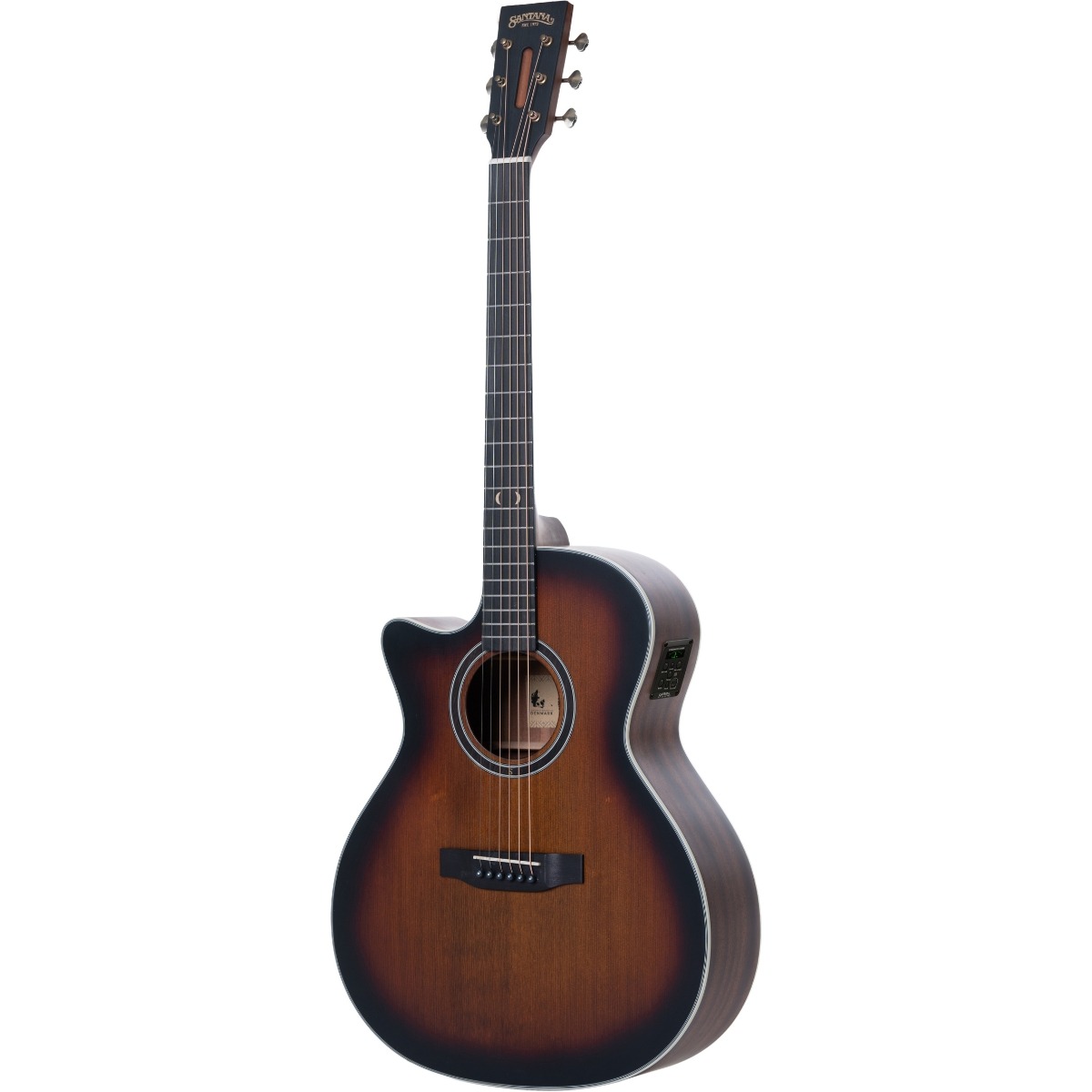 Santana Superb G94s Left Brs Western-guitar  Venstrehåndet Brown Burst