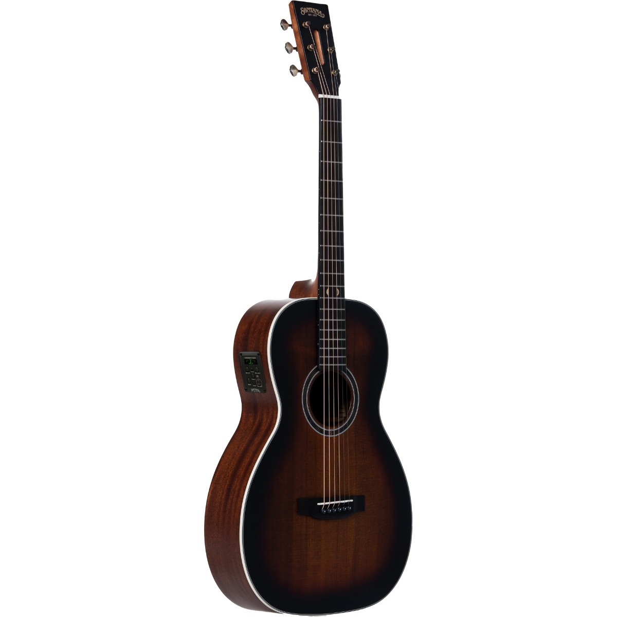 Santana Superb P94s Brs Western-guitar Brown Burst