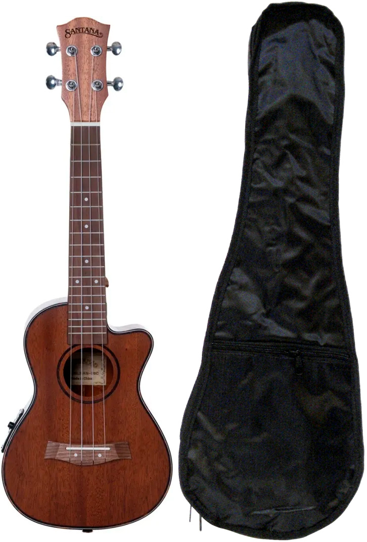 Santana U6   Concert Ukulele Med Pickup Inkl  Gigbag