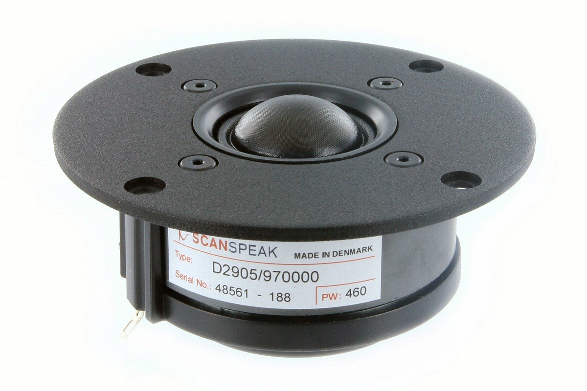 Scan-speak Classic Diskant   Quot  Soft Dome D2905 970000 High-end Lyd  225w Rms