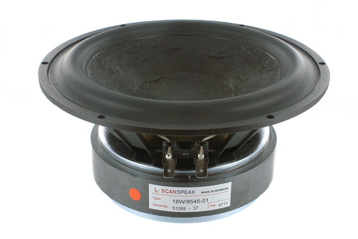 Scan-speak Classic   Quot  Basenhed 18w 8545-01   Alu Chassis   Høj Præcision