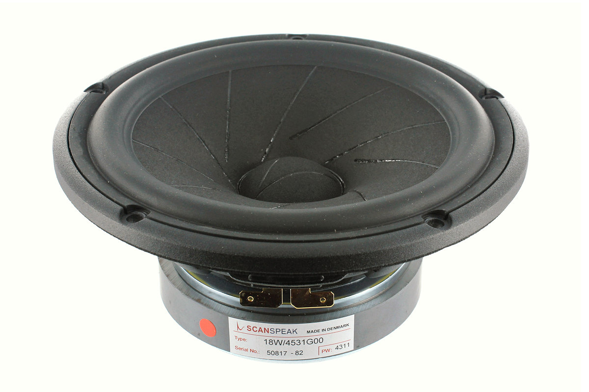 Scan-speak Revelator   Quot  Bas Mellemtone Højttaler 18w 4531g00