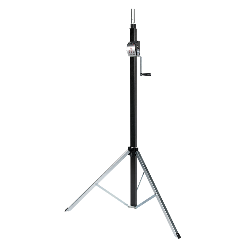 Showgear Basic 3800 Wind-up Stativ Op Til 80 Kg Og Højde På     Meter