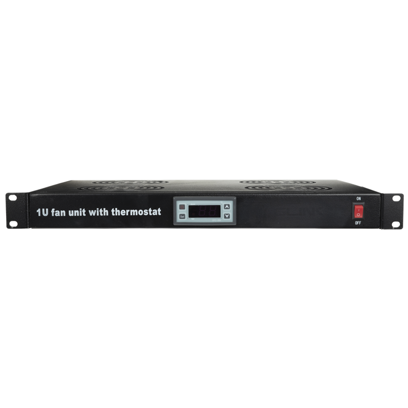 Showgear Ventilator Enhed Temperaturstyret Til 19 Quot  Rack Eller Skab   -vejs  1u