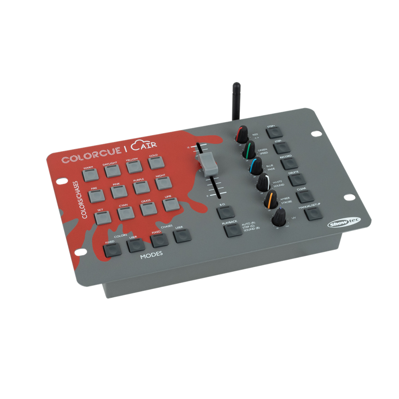 Showtec Colorcue   Air Intelligent Enkelt-fader   -farvet  Batteridrevet Led-controller Med Trådløs Dmx