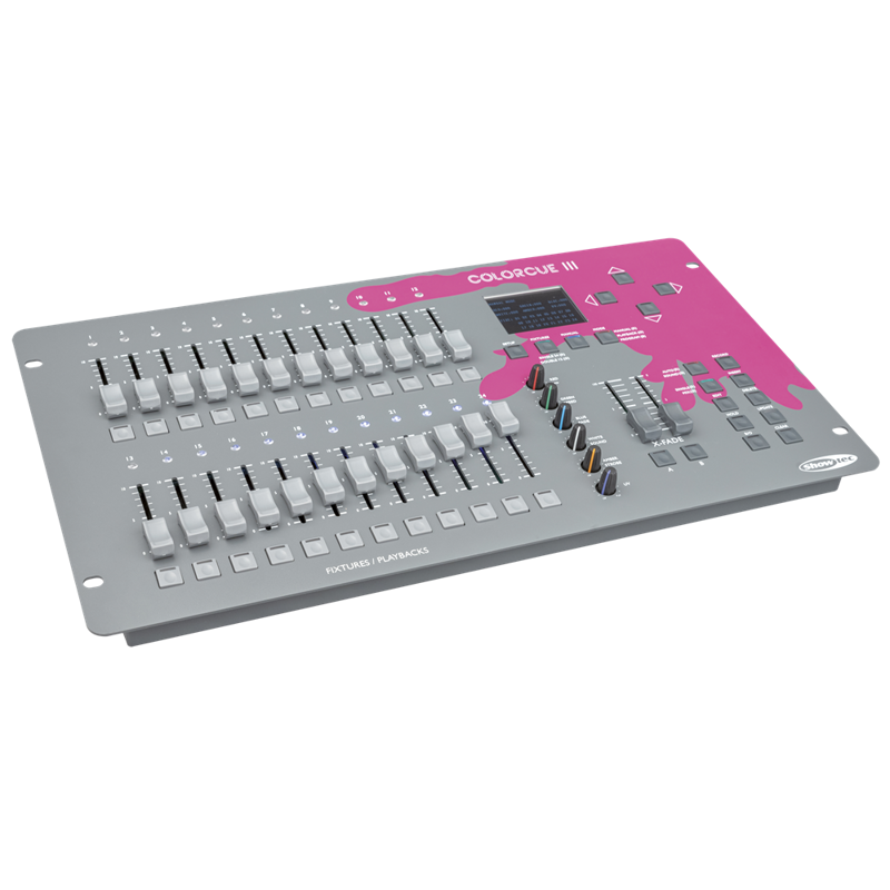 Showtec Colorcue   Intelligent 24-fader   -farvet Led-controller