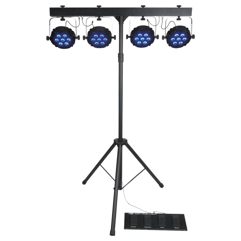 Showtec Compact Power Light Set Mkii Inkl  Taske  Fodkontakt Og Stativ