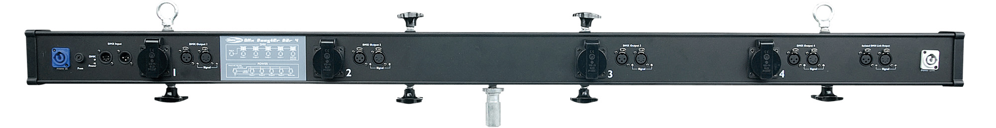 Showtec Dmx Booster Bar    -bar Med Dmx Og Strøm