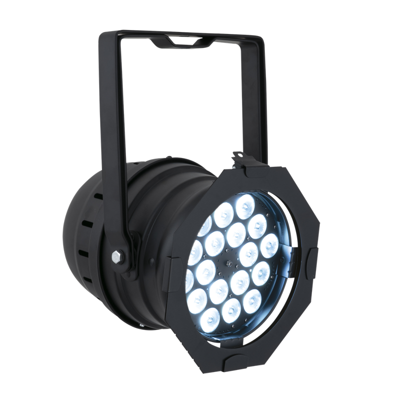 Showtec Led Par 64 Short Q4-18 18       Rgbw Led Par Black