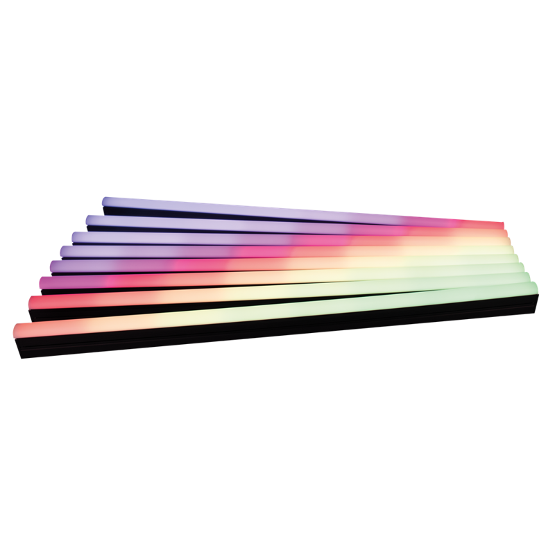 Showtec Octostrip Flex Sæt     Sæt Med 8x 27   Octostrips   Controller