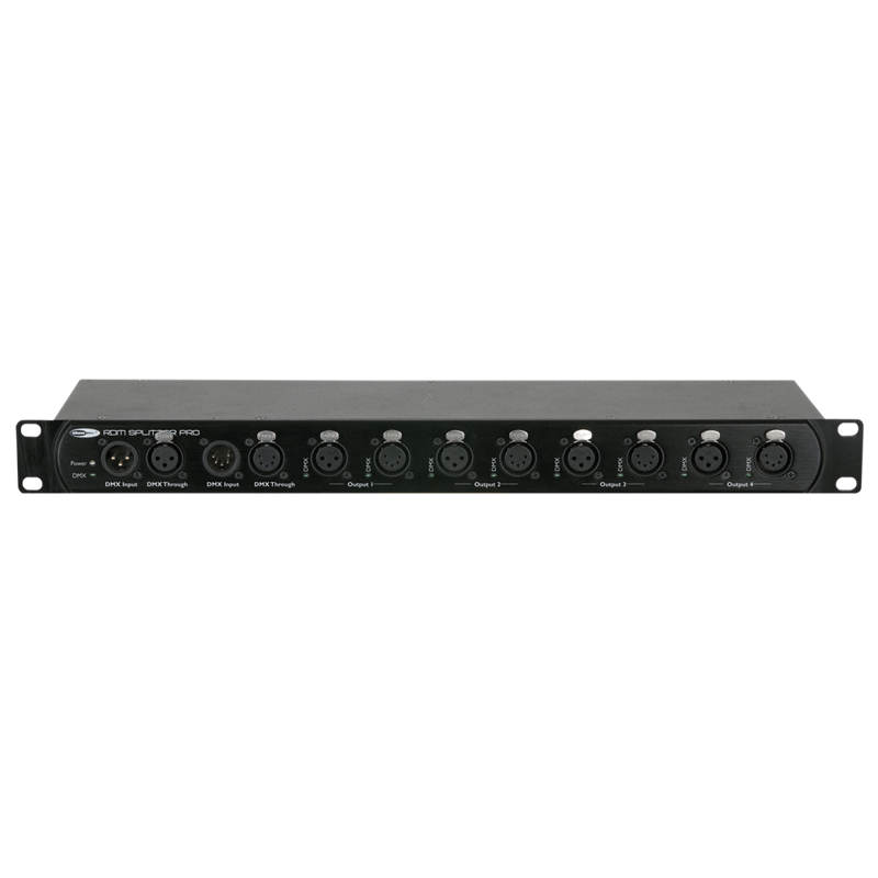 Showtec Rdm Splitter Pro  -kanals Dmx Booster Med Rdm  -pin    -pin