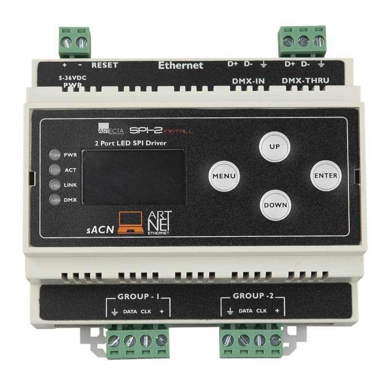 Showtec Spi-  Installations Din Skinne      960 Pixel Output