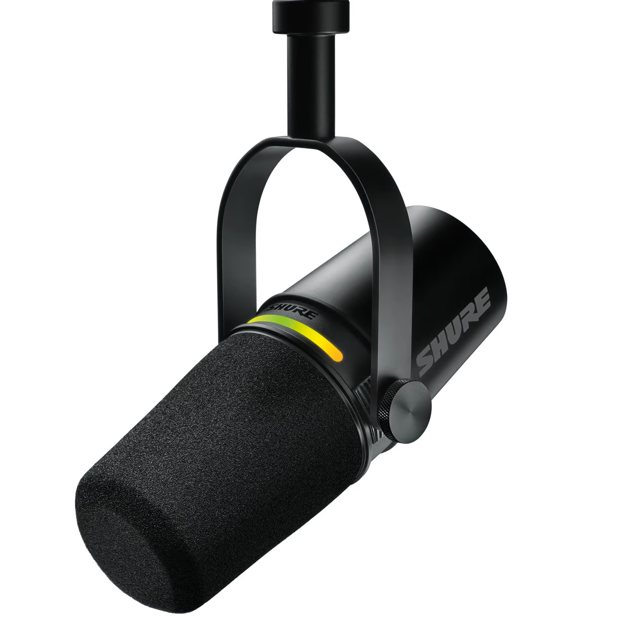 Shure Mv7  Podcast Mikrofon Med Usb Og    Udgang Sort