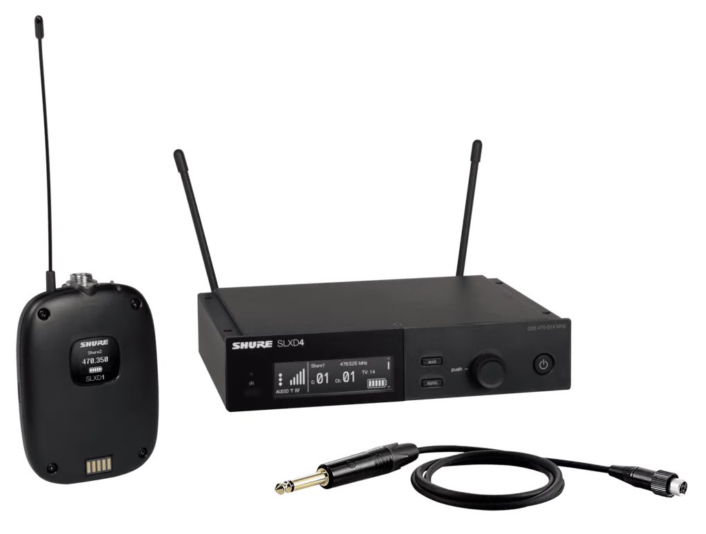 Shure Slxd14e Trådløs Instrument System S50  823-865 Mhz