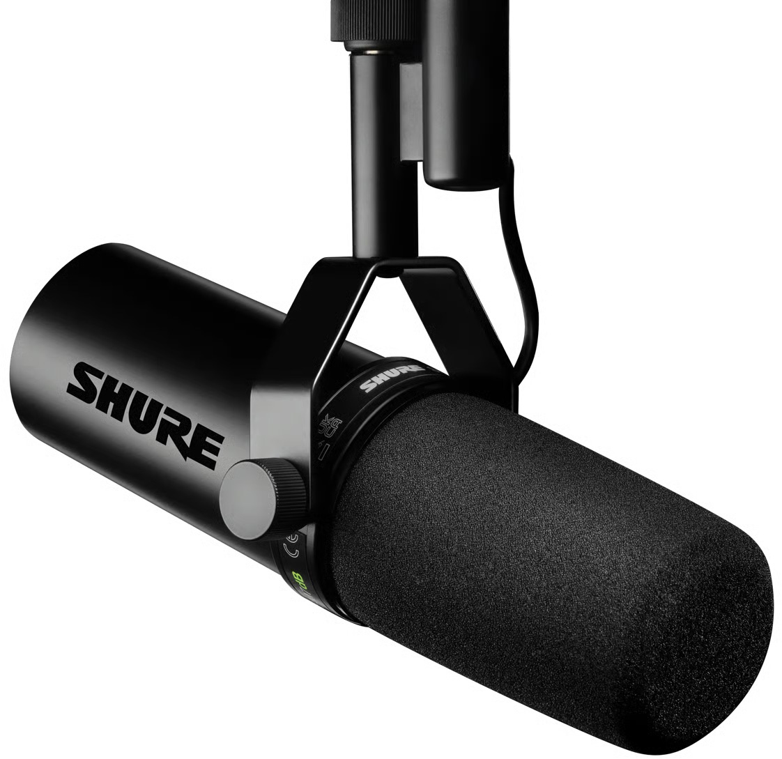 Shure Sm7db Aktiv Dynamisk Podcast Mikrofon