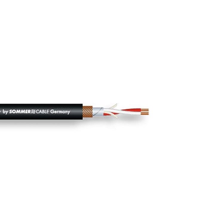 Sommer Cable Dmx Cable 2x0 34 100m Bk Binary Frnc